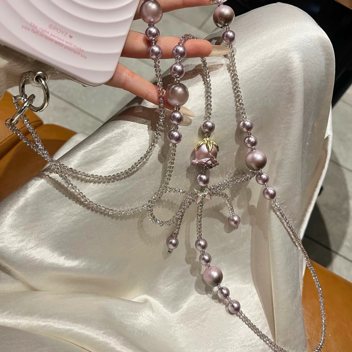 Crossbody Phone Chain Lenghth Customization Add-on (Live Selected Only)